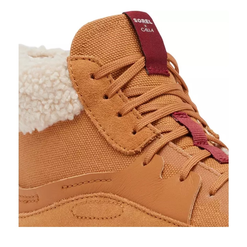 🆕 SOREL X CALIA Out 'N About 503 Mid Cozy Sneaker Boots (NWT) - Picture 8 of 8